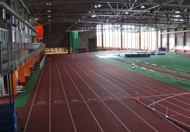 Overview of the running track